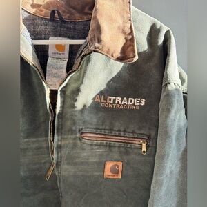 Vintage Carhartt made in USA J97 Detroit style jacket